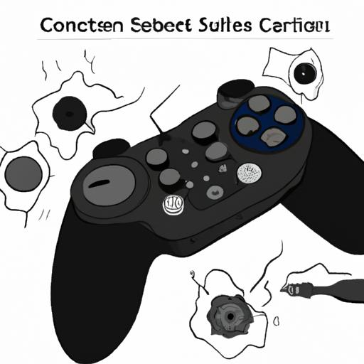 A visual representation of the inner workings of a PS5 controller, explaining the noise problem.